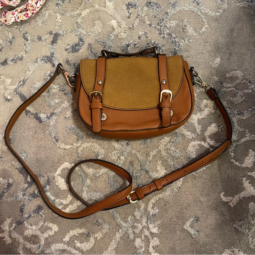 Brown purse, great condition, from forever 21